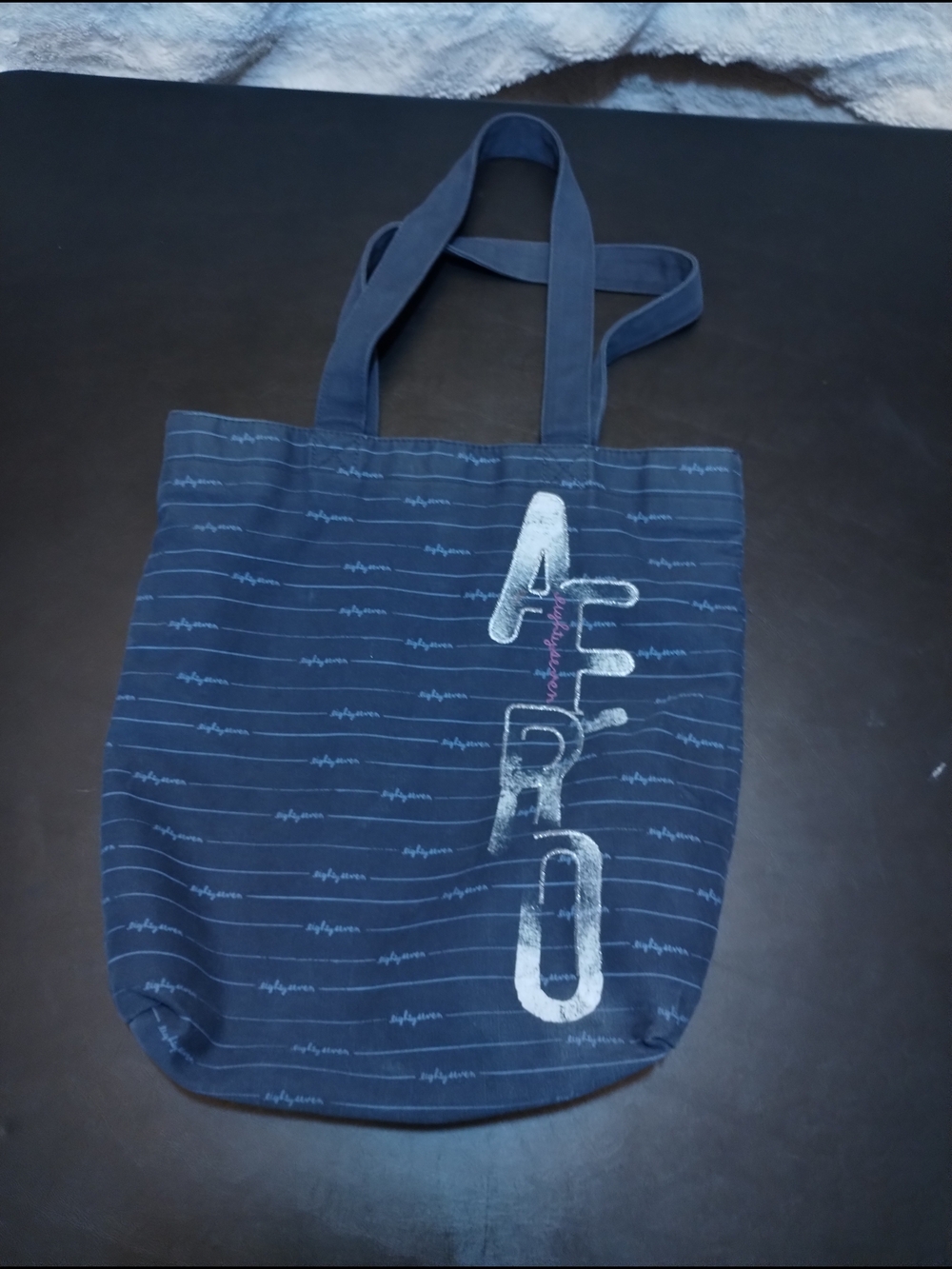 Vintage Aéropostale Navy Blue Graphic Tote